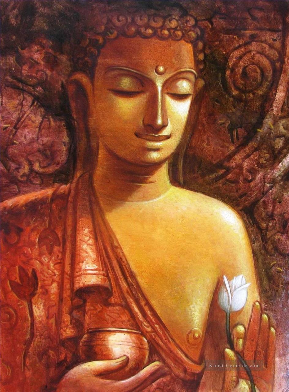 Der göttliche Buddha Buddhismus Ölgemälde